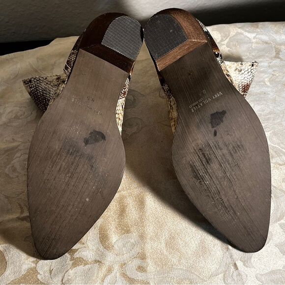 Very Volatile LA Faux python  Booties 8.5 - Picture 16 of 16